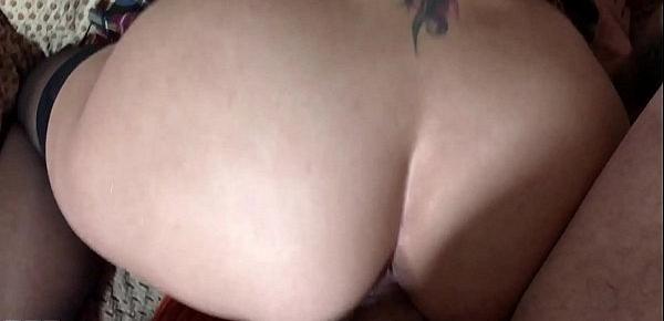  Horny Bitch Sensual Sucking Cock and Anal Fuck - Homemade